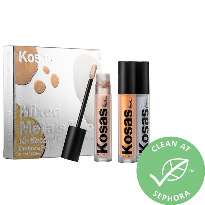 Kosas Mixed Metals Trio 10-second Eyeshadow Set 3 X 0.2 Oz/ 6 Ml