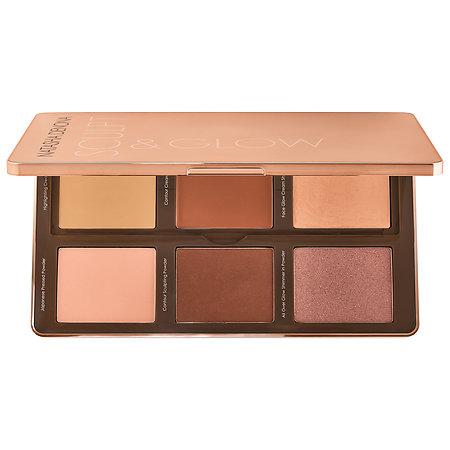 Natasha Denona Sculpt & Glow Face Highlighting & Contour Glow Palette 02 Medium Dark