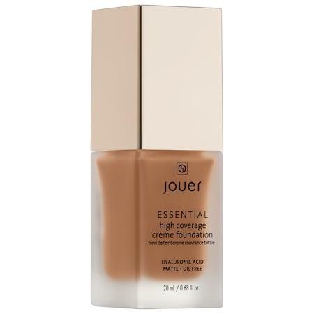 Jouer Cosmetics Essential High Coverage Creme Foundation Caramel 0.68 Oz/ 20 Ml