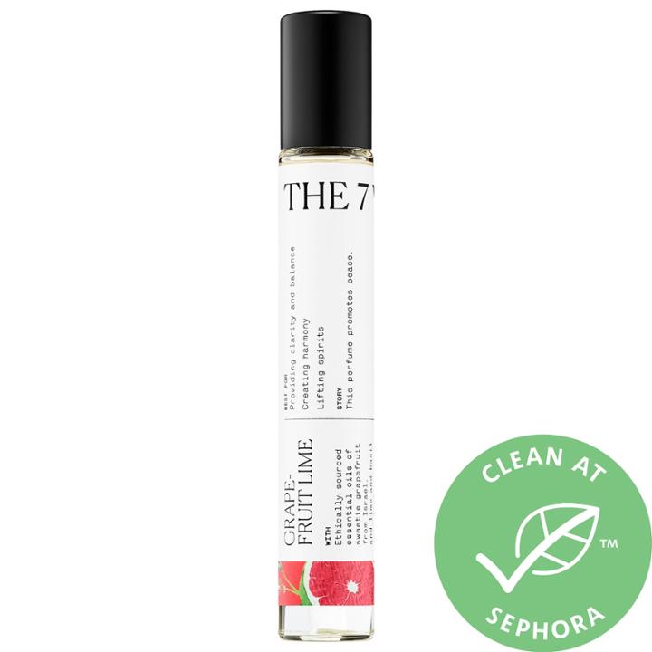The 7 Virtues Grapefruit Lime Eau De Parfum Rollerball 0.33 Oz/ 11 Ml Eau De Parfum Rollerball