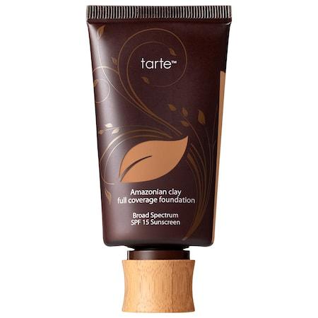 Tarte Amazonian Clay 12-hour Full Coverage Foundation Spf 15 37b Medium-tan Beige 1.7 Oz/ 50 Ml