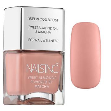 Nails Inc. King William Walk Sweet Almonds Nail Polish Powered By Matcha King William Walk 0.47 Oz