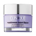 Clinique Repairwear Laser Focus Line Smoothing Cream Broad Spectrum Spf 15 For Combination Oily To Oily Skin 1.7 Oz