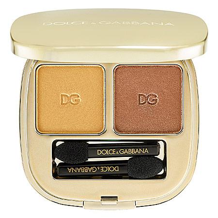 Dolce & Gabbana The Eyeshadow Smooth Eye Colour Duo Gold 130 0.17 Oz