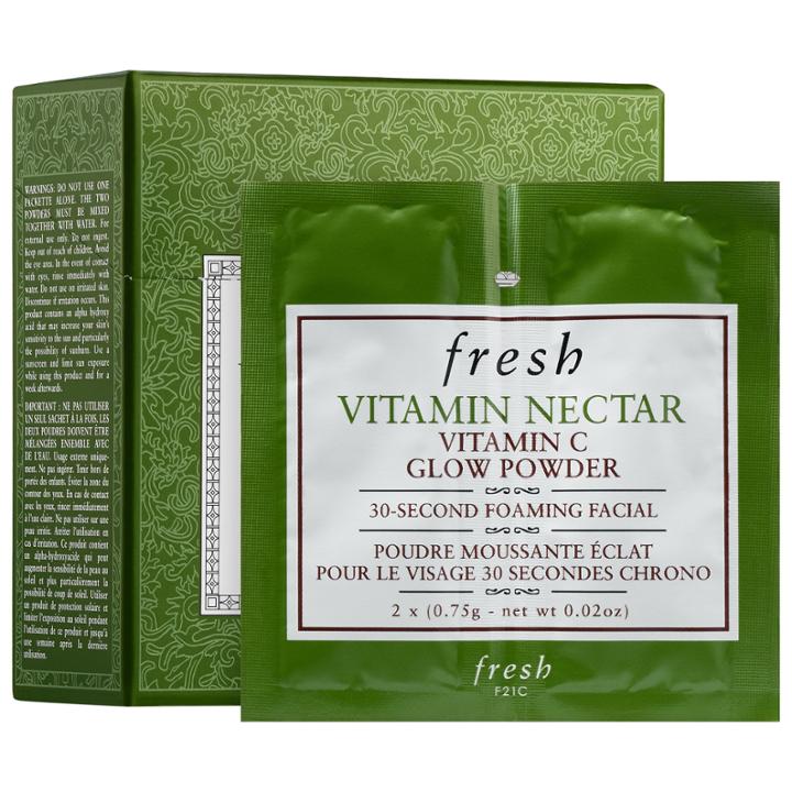 Fresh Vitamin Nectar Vitamin C Brightening Powder 12 X 2 Packettes 0.02 Oz/ 0.75 G