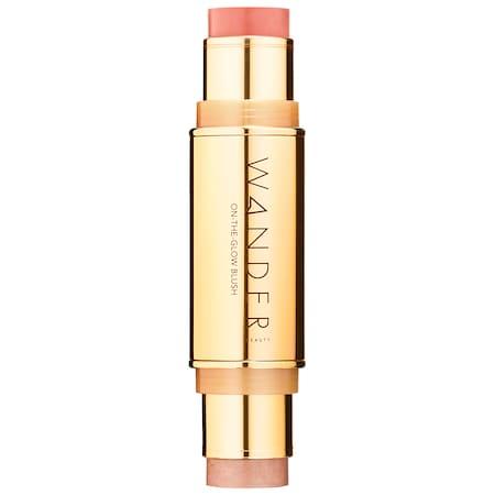 Wander Beauty On-the-glow Blush And Illuminator Coral Rose/ Nude Glow 2 X 0.11 Oz/ 3.1 G