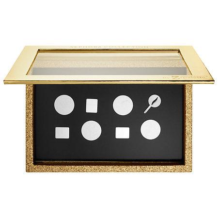 Sephora Collection Z Palette - Sparkle & Shine 20.5cml X 13.5cmw X 2cmh (closed)