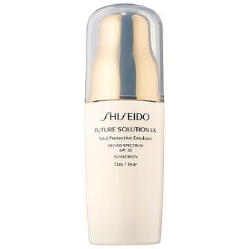 Shiseido Future Solution Lx Total Protective Emulsion Broad Spectrum Spf 20 Sunscreen 2.5 Oz/ 75 Ml