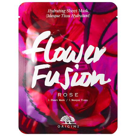 Origins Flower Fusion(tm) Rose Hydrating Sheet Mask 1 Sheet Mask