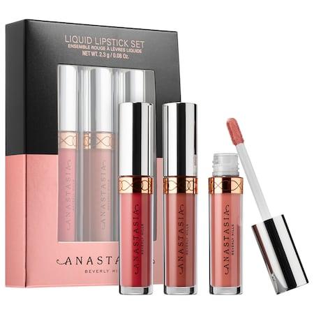 Anastasia Beverly Hills Mini Liquid Lipstick Set Dazed/ Bittersweet/ Hudson