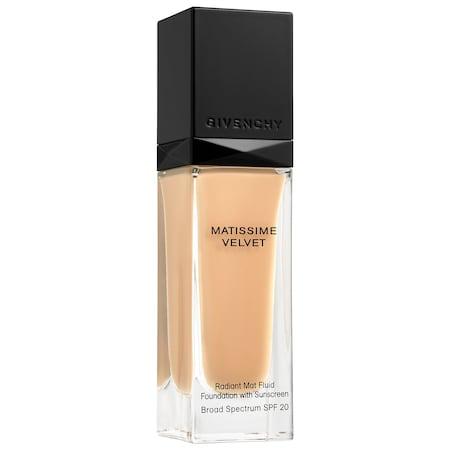 Givenchy Matissime Velvet Radiant Mattifying Fluid Foundation Spf 20 N03.5 Mat Vanilla 1 Oz/ 30 Ml