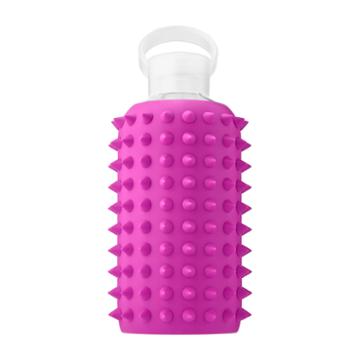 Bkr Spiked Molly Glass Water Bottle Little - 16 Oz/ 500 Ml