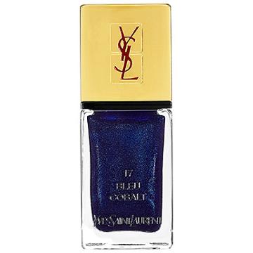 Yves Saint Laurent La Laque Couture Nail Lacquer 17 Blue Cobalt 0.34 Oz