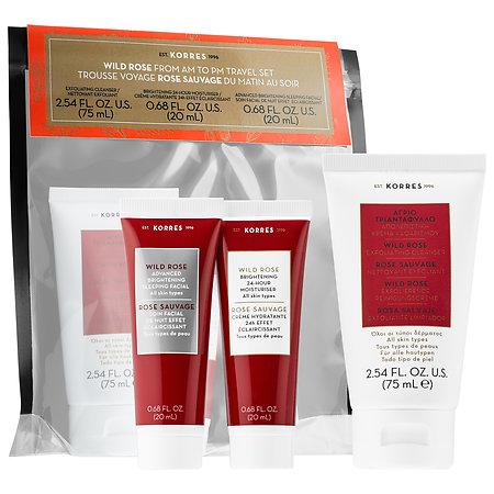 Korres Wild Rose From Am To Pm Travel Set