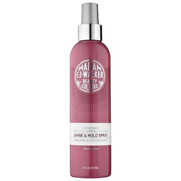 Madam C.j. Walker Beauty Culture Brassica Seed & Shea Oils Shine & Hold Spray 8 Oz
