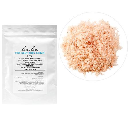 Babe Body Scrub Pink Salt 7.05 Oz/ 200 G