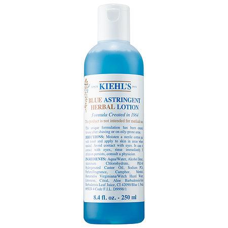 Kiehl's Since 1851 Blue Astringent Herbal Lotion 8.4 Oz/ 250 Ml