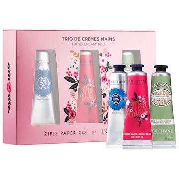 L'occitane Rifle Paper Co. Hand Cream Trio