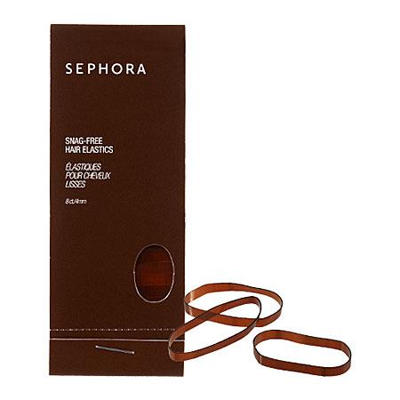 Sephora Collection Snag-free Hair Elastics Brown Set Of 8