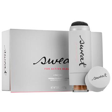 Sweat Cosmetics Twist-brush + Mineral Foundation Spf 30 500 .09oz