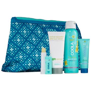 Coola 4-piece Organic Suncare Travel Set