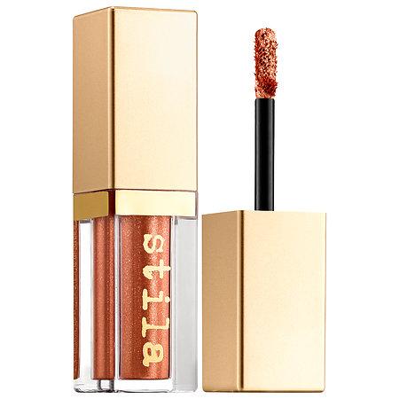 Stila Magnificent Metals Glitter & Glow Liquid Eye Shadow Rose Gold Retro 0.15 Oz/ 4.5 Ml
