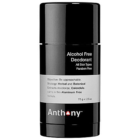 Anthony Alcohol Free Deodorant 2.5 Oz/ 70 G