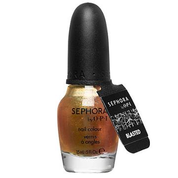 Sephora By Opi Blasted Nail Colour Blasted Gold Glitter 0.5 Oz