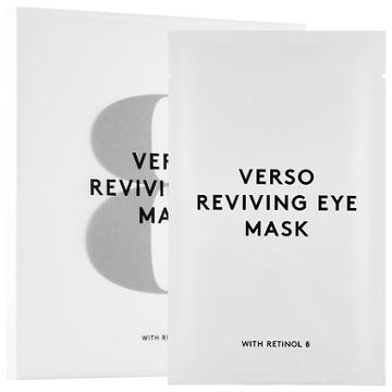 Verso Skincare Reviving Eye Mask With Retinol 8 4 X 0.1 Oz Eye Masks