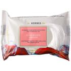 Korres Pomegranate Cleansing & Make-up Removing Wipes For Oily And Combination Skin 25 Wipes