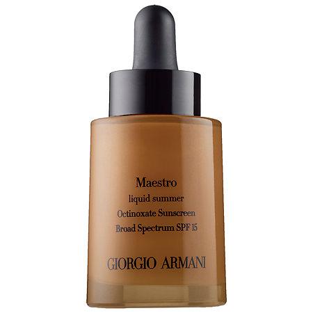Giorgio Armani Maestro Liquid Summer Spf 15 9 1 Oz