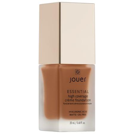 Jouer Cosmetics Essential High Coverage Creme Foundation Cocoa 0.68 Oz/ 20 Ml