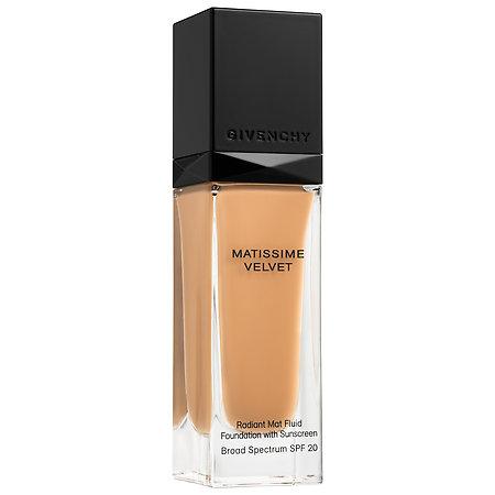 Givenchy Matissime Velvet Radiant Mattifying Fluid Foundation Spf 20 N08 Mat Amber 1 Oz/ 30 Ml