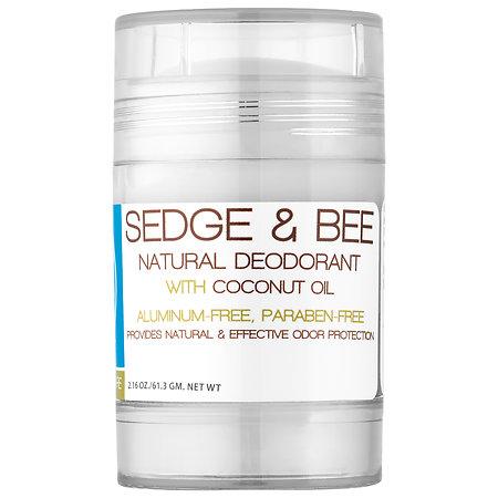 Qhemet Biologics Sedge & Bee Natural Deodorant With Coconut Oil 2.16 Oz