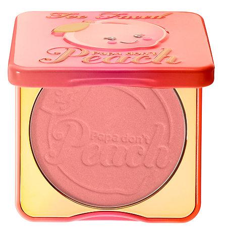 Too Faced Sweet Peach Papa Don't Peach Blush 0.32 Oz/ 9.46 Ml