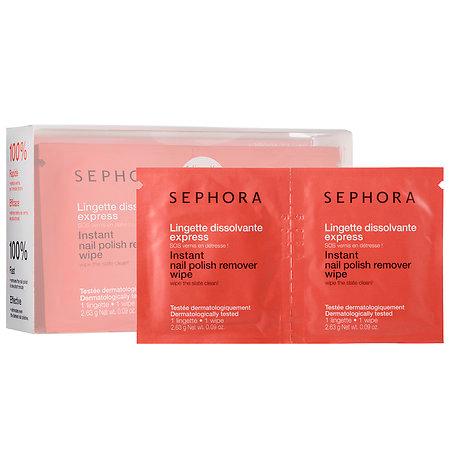 Sephora Collection Instant Nail Polish Remover Wipes 20 Wipes