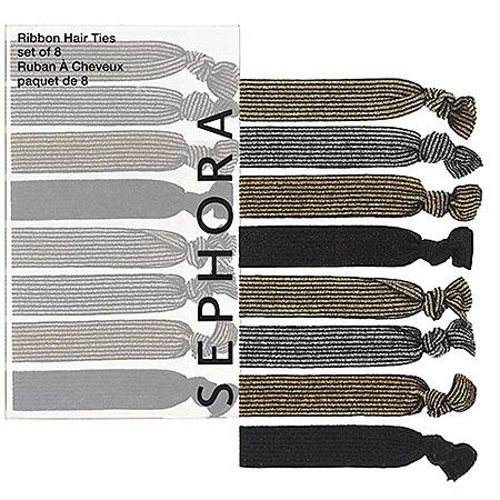 Sephora Collection Ribbon Hair Ties Metallictones 1 Set