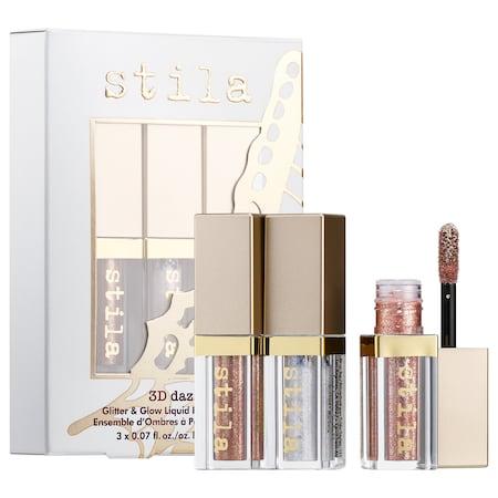 Stila 3d Dazzle Mini Glitter & Glow Liquid Shadow Set