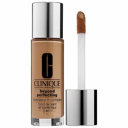 Clinique Beyond Perfecting Foundation + Concealer 18 Sand 1 Oz/ 30 Ml