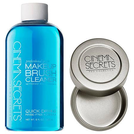 Cinema Secrets Makeup Brush Cleaner Pro Starter Kit 8 Oz