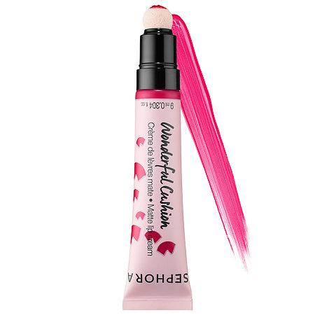 Sephora Collection Wonderful Cushion Matte Lip Cream 05 Wonderful Red 0.304 Oz