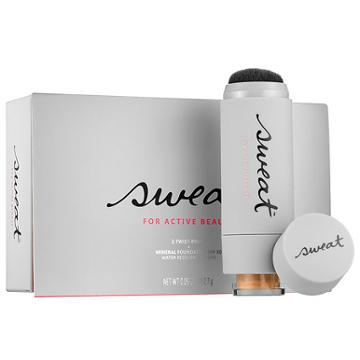 Sweat Cosmetics Twist-brush + Mineral Foundation Spf 30 200 .09oz