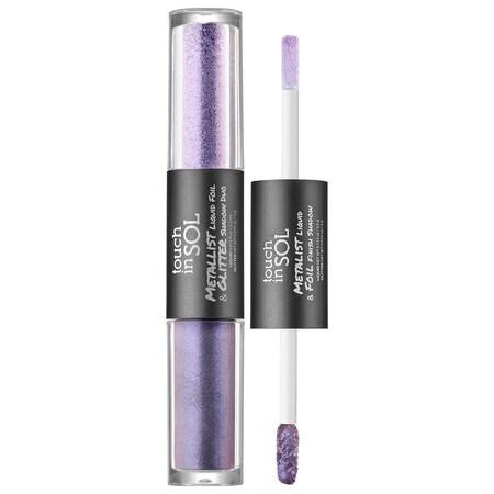 Touch In Sol Metallist Liquid Foil & Glitter Eye Shadow Duo #20 Grace Liquid 0.123 Oz / Glitter 0.070 Oz