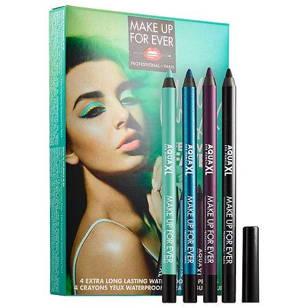 Make Up For Ever Charli Xcx Festival Faves 4 Waterproof Eyeliners 4 X 0.04 Oz