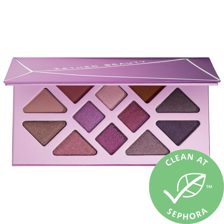Aether Beauty Amethyst Crystal Gemstone Eyeshadow Palette