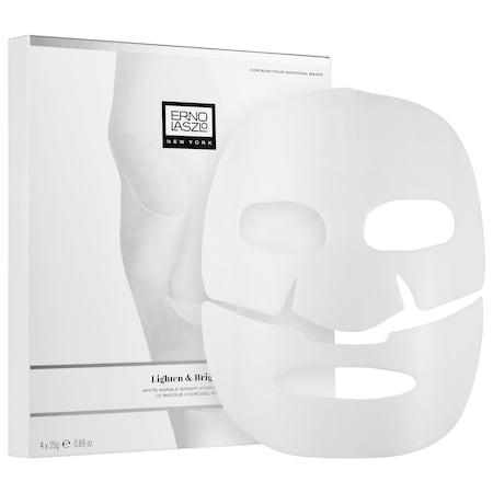 Erno Laszlo White Marble Bright Hydrogel Mask 4 X 0.88 Oz/ 25 G