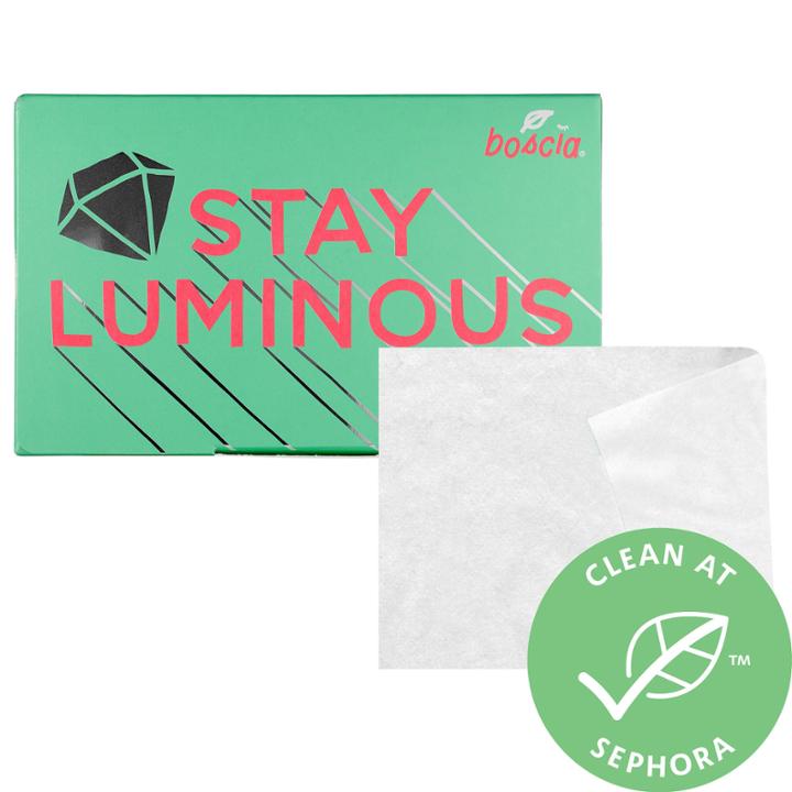Boscia Peppermint Blotting Linens Stay Luminous 100 Sheets