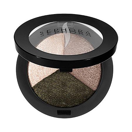 Sephora Collection Microsmooth Baked Eyeshadow Trio 09 Green Flash