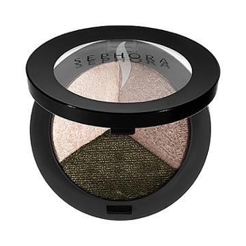 Sephora Collection Microsmooth Baked Eyeshadow Trio 09 Green Flash