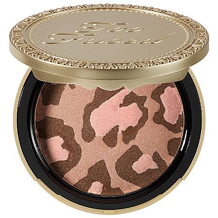 Too Faced Pink Leopard Blushing Bronzer Pink Leopard 0.26 Oz/ 7.3 G